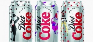 Marc Jacobs desenvolve três versões das latas da Diet Coke